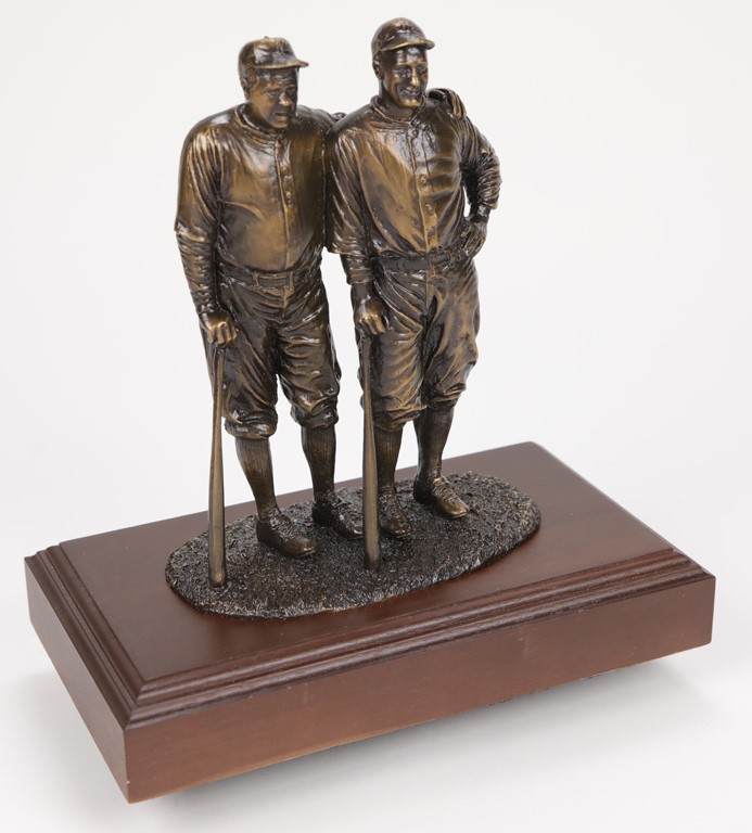 Ruth and Gehrig - Babe Ruth & Lou Gehrig Bronze