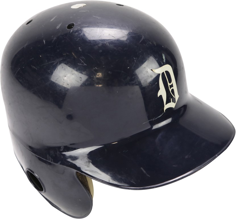 Mid-1980s Kirk Gibson Detroit Tigers Game Worn Batting Helmet