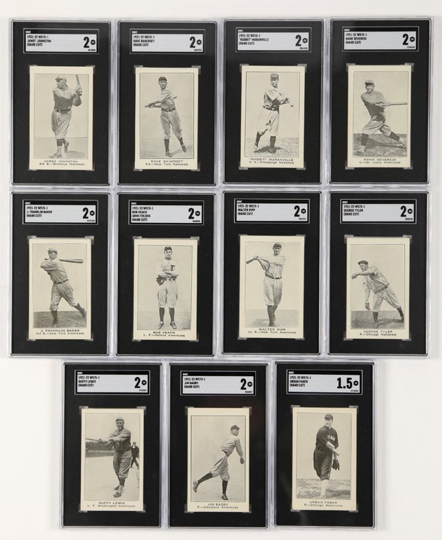 Baseball and Trading Cards - 1922 W575-1 Henry A. Johnson Confectioner Collection - Hobby Fresh (11)
