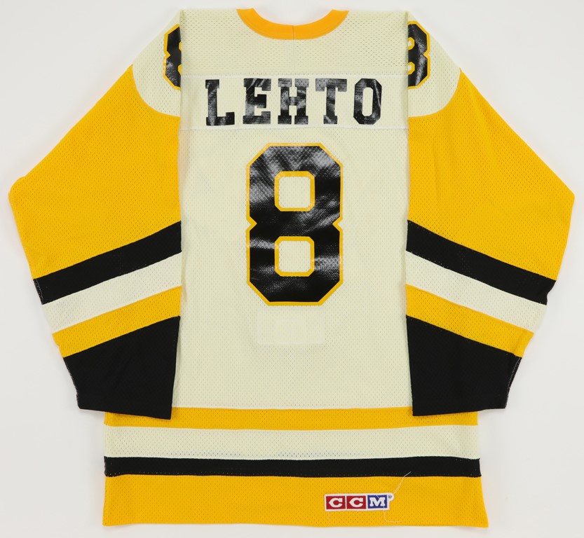 Hockey - 1984-85 Petteri Lehto Pittsburgh Penguins Game Worn Jersey