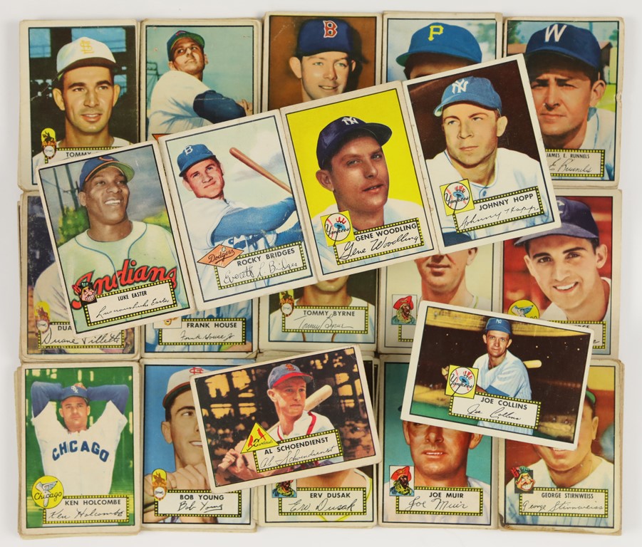 Baseball and Trading Cards - 1952 Topps Low Number Hoard (420+)