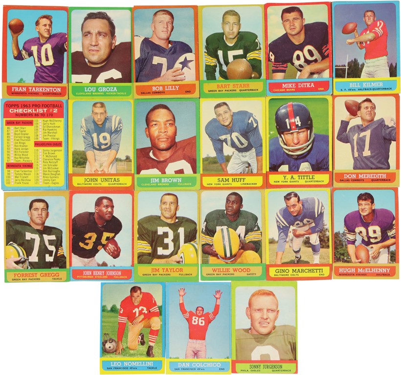 1960s Topps High Grade Football Collection (1,100+)