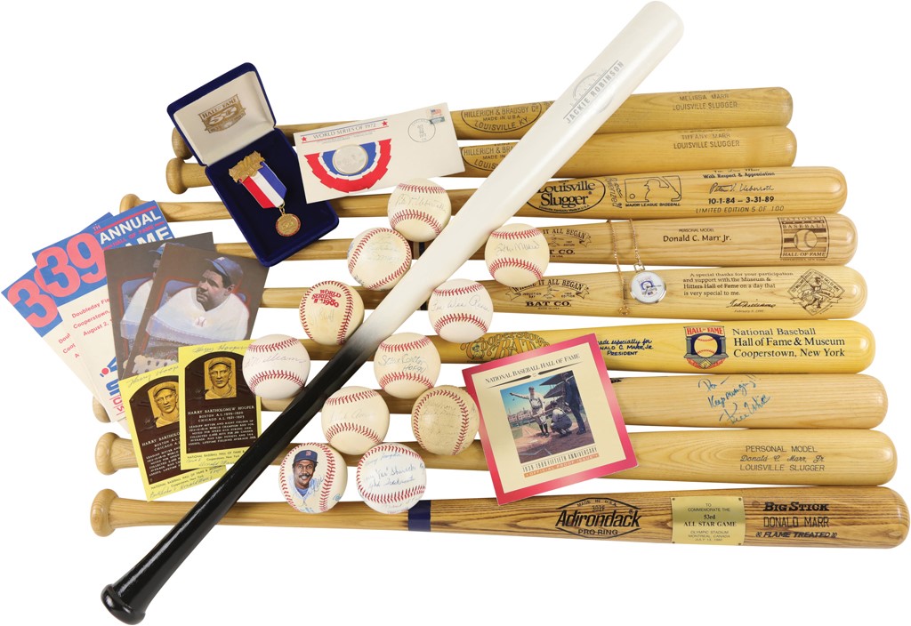 Baseball Autograph & Memorabilia Collection from Former MLB Executive (40+)