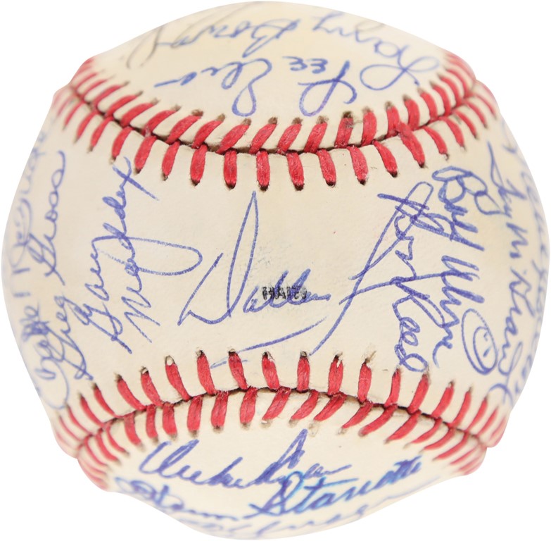 - 1980 World Champion Philadelphia Phillies Team-Signed Baseball (PSA)