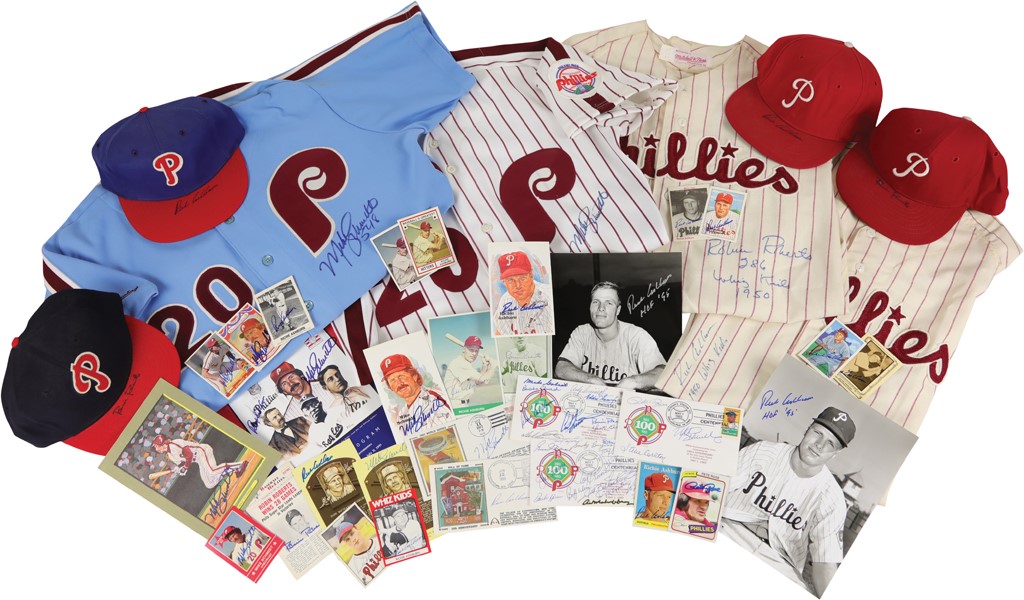 Large Philadelphia Phillies Autograph Collection (325+)