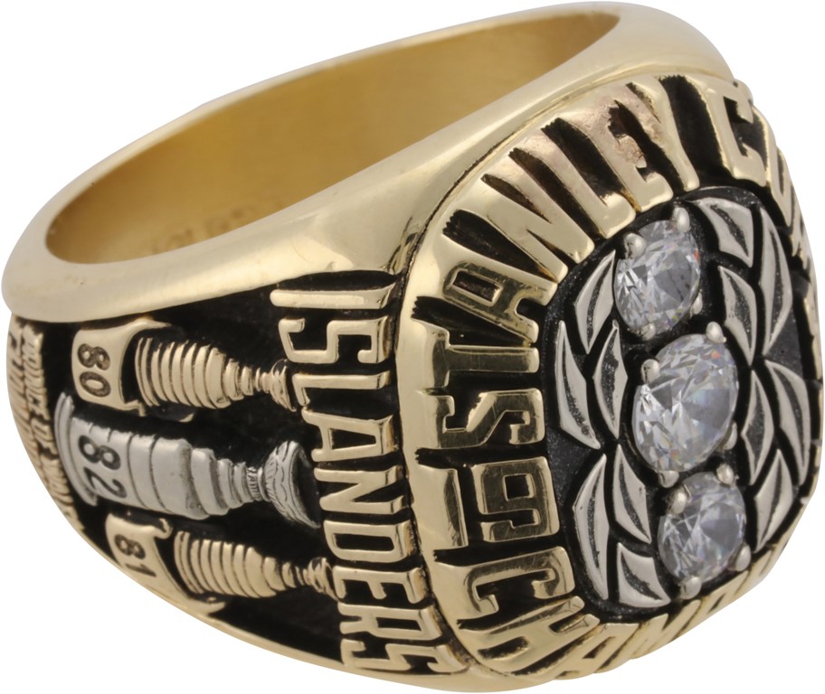 - 1982 Mike Bossy New York Islanders Stanley Cup NHL Sample Ring