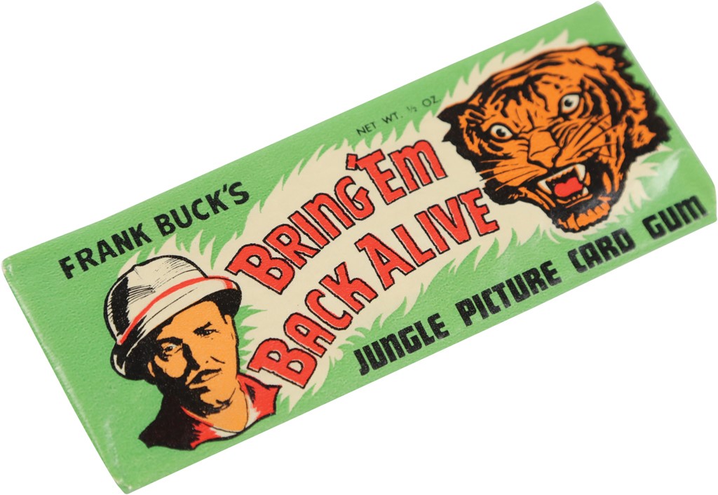 1950 Topps Frank Buck‚s Bring ‚Em Back Alive Unopened Pack