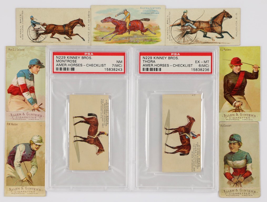 Non-Sports photographs - 19th Century Horse Racing Cigarette Cards (97)