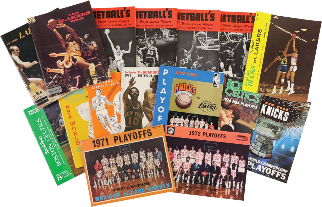 - Major Find of NBA Playoff Programs (160+)