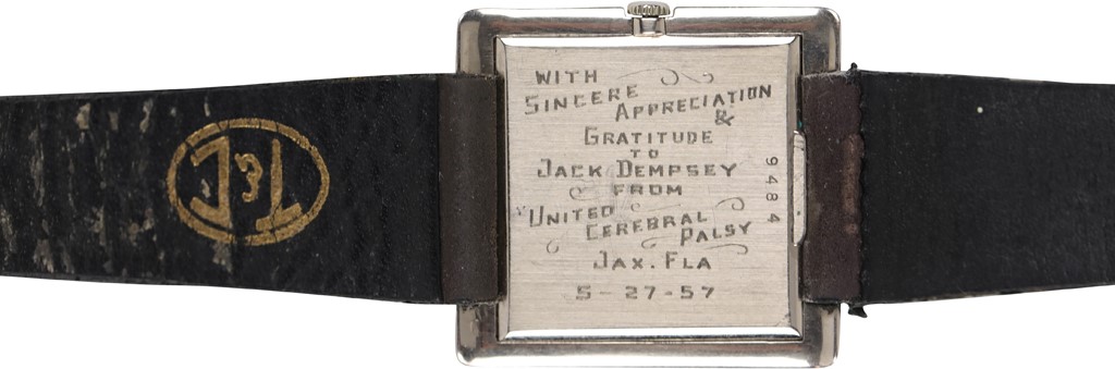 - 1957 Jack Dempsey Presentation Watch
