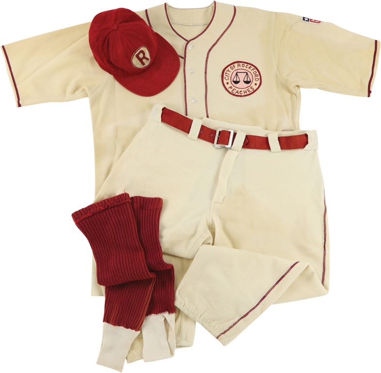 - Tom Hanks "A League of Their Own" Set Worn Uniform