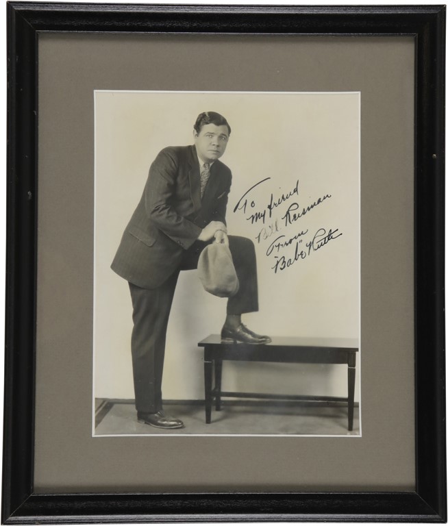- Circa 1927 Babe Ruth Signed Photograph (PSA)