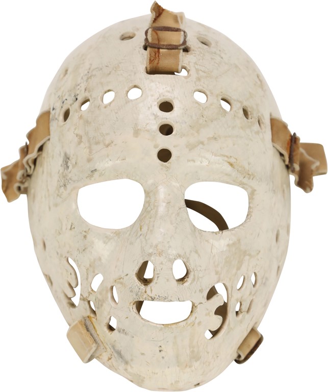 Bobby Orr And The Boston Bruins - Ross Brooks Boston Bruins Game Used Goalie‚s Mask