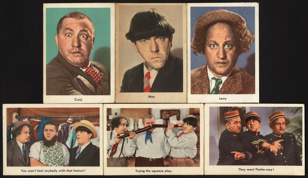 The Preston Orem Non-Sports Collection - 1959 R730-1 Fleer "Three Stooges" Complete Set plus Color Variations (115)