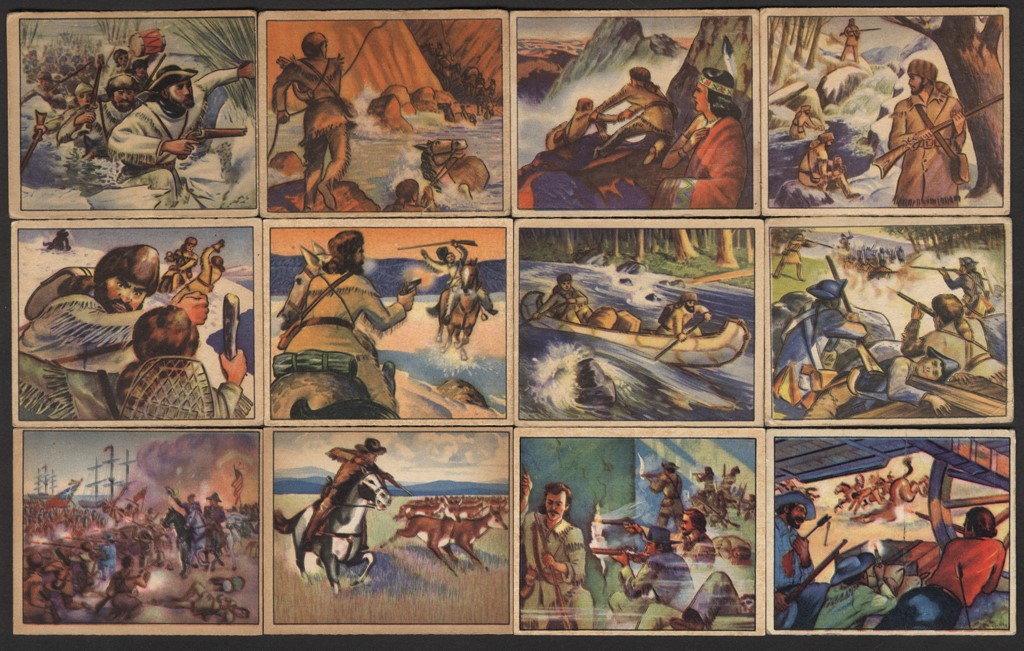 1949 Bowman R701-19 "Wild West" Complete Set (180)