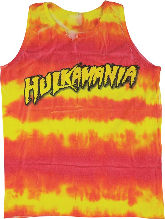 - 2005 Hulk Hogan Worn "Hulkamania" Shirt