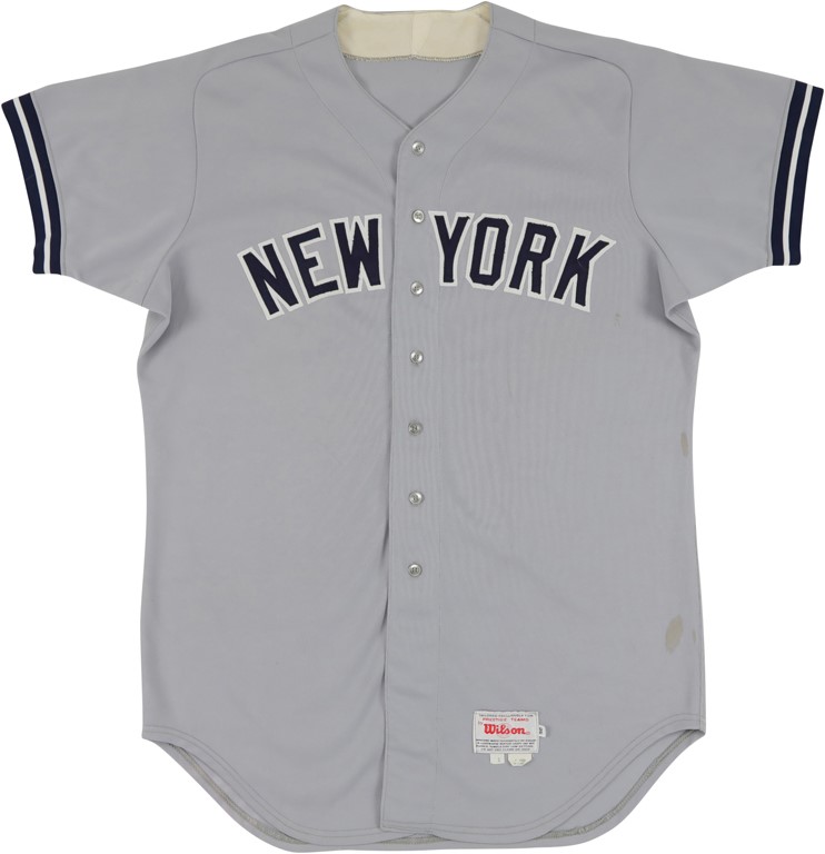 - 1989 Dallas Green New York Yankees Game Worn Jersey