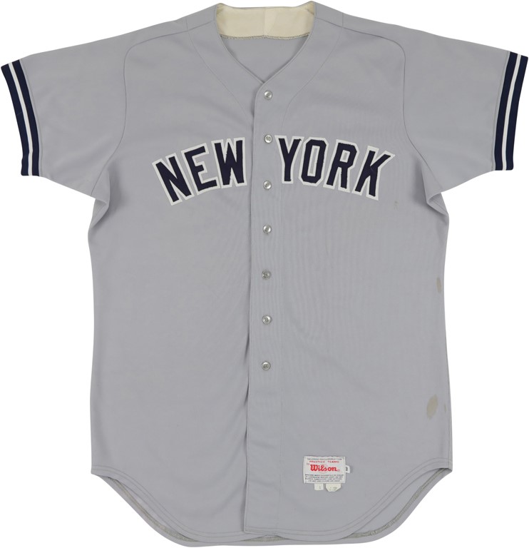 1989 Dallas Green New York Yankees Game Worn Jersey