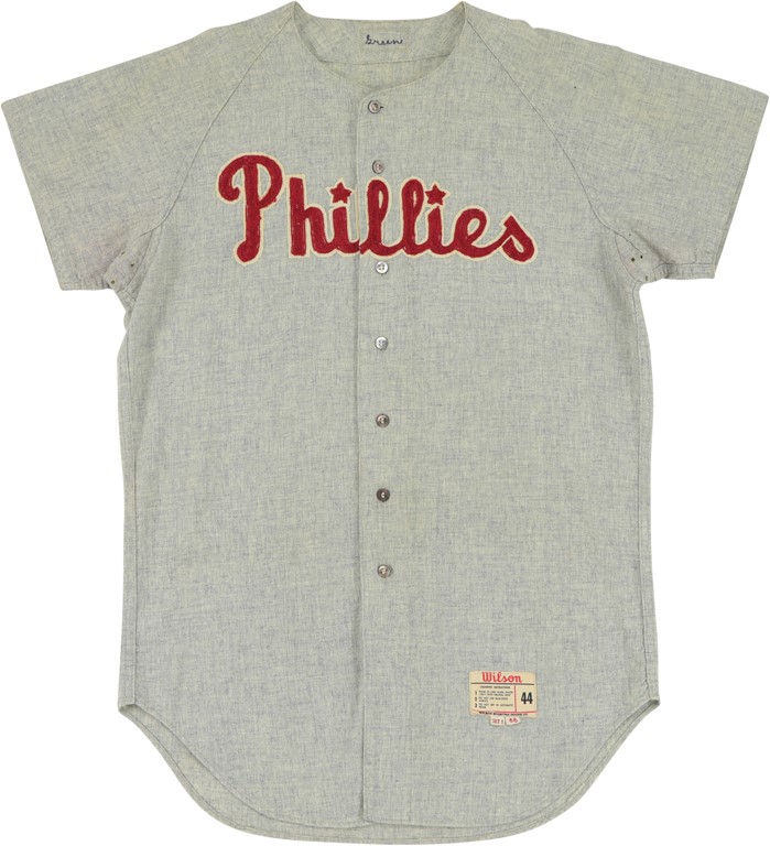 1967 Dallas Green Philadelphia Phillies Game Worn Jersey