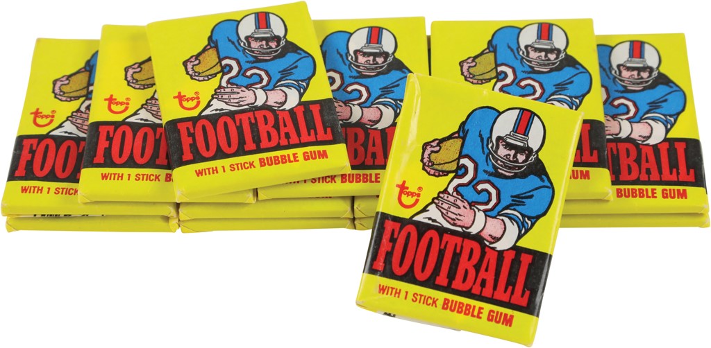 - 1976 Topps Football Unopened Wax Packs (13)