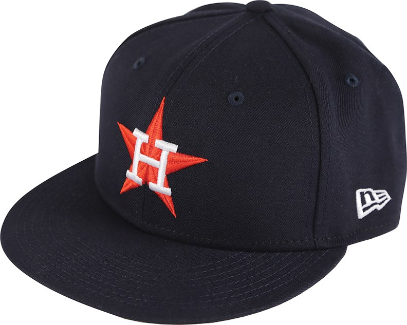 - 2019 Jose Altuve Houston Astros Game Worn Hat (MLB Authenticated)