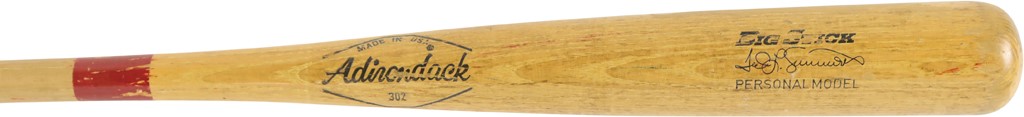 St. Louis Cardinals - 1971-79 Ted Simmons St. Louis Cardinals Game Used Bat - Hall of Famer (PSA GU 8)