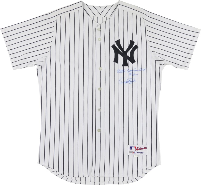 Game-Used Yankees 2000 Spring Training Jersey (Steiner LOA