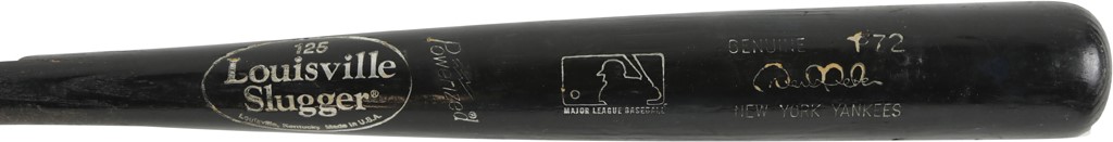 - 1999 World Champion Derek Jeter New York Yankees Game Used Bat (PSA LOA)