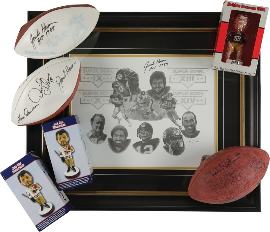 - Signed Items from The Jack Ham Collection (6)