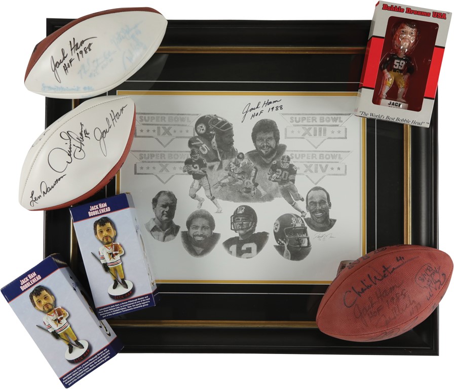 Signed Items from The Jack Ham Collection (6)