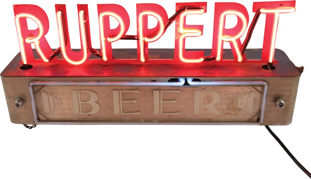 Rock And Pop Culture - Neon Ruppert Beer Sign