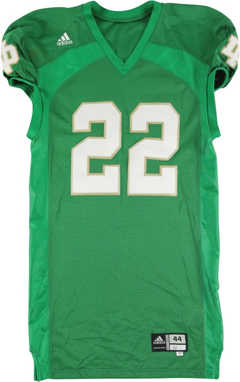 The Notre Dame Football Collection - 2002 Notre Dame Julius Jones Game Used Jersey