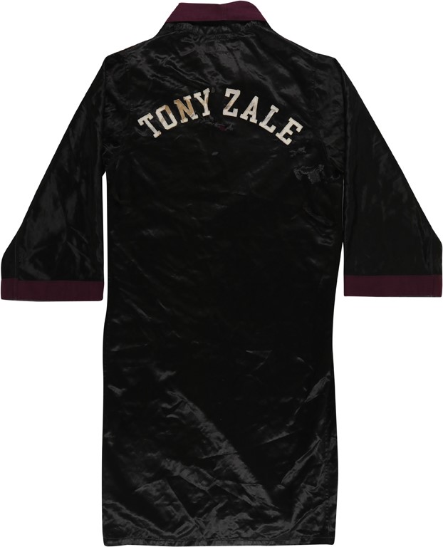 Muhammad Ali & Boxing - 1940s Tony Zale Fight Worn Robe (Craig Hamilton LOA)