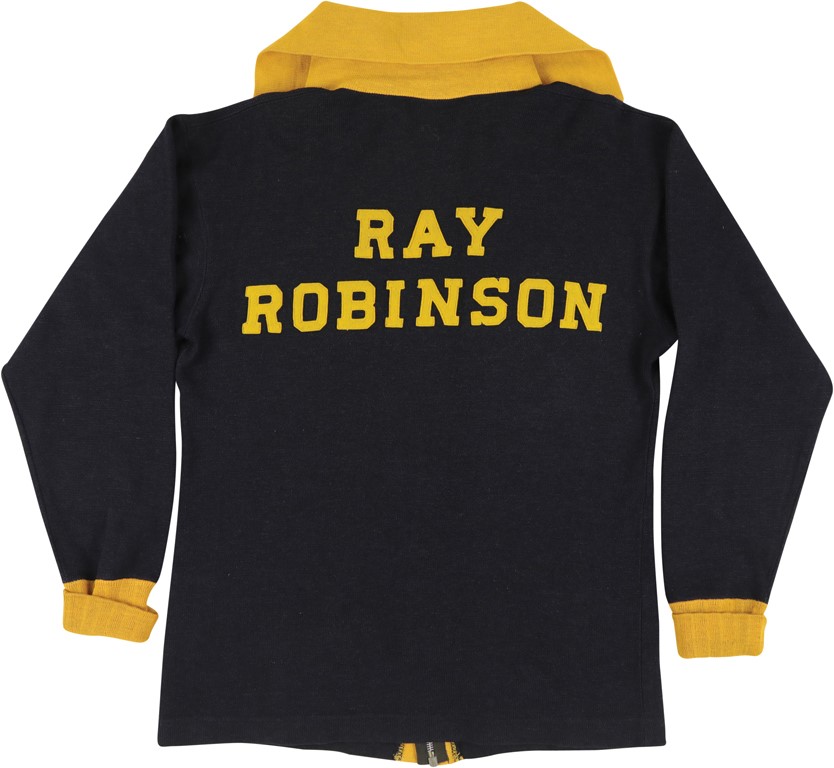 Muhammad Ali & Boxing - Harry Wiley‚s "Sugar Ray Robinson" Cornerman‚s Jacket w/Ray Robinson II LOA