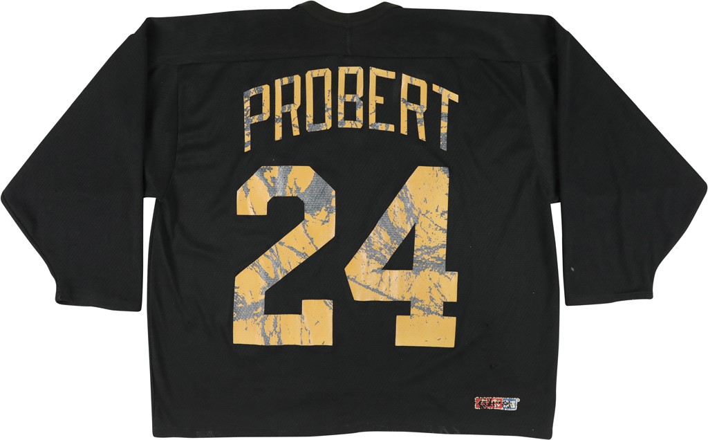 Hockey - 1990s Bob Probert Detroit Red Wings NHL Practice Worn Jersey