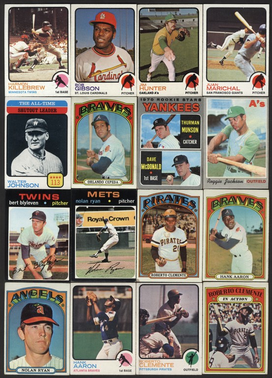- 1970-1975 Topps & 1959-1960 Fleer Baseball Card Collection + More (4,115)