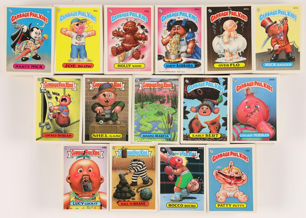 - 1985+ Collection of Topps Garbage Pail Kids Cards Including Series 1-15