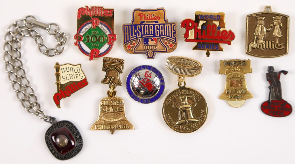 - Philadelphia Phillies Press Pin Collection (11)