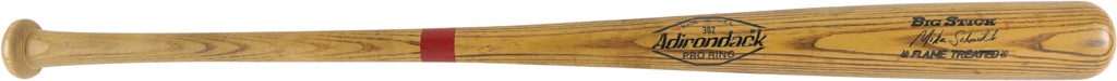 Philly Fanatic Collection - 1982 Mike Schmidt Philadelphia Phillies "Silver Slugger" Game Used Bat (PSA)