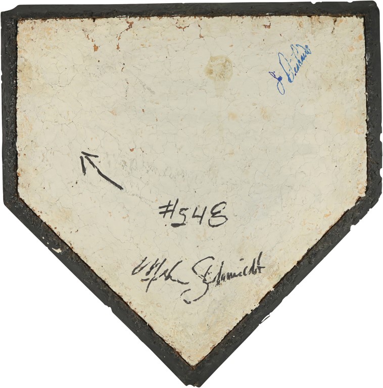 - Home Plate from Mike Schmidt‚s Final Home Run