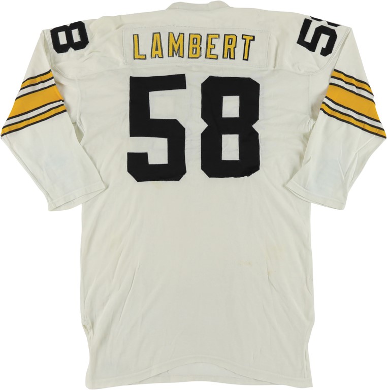 1977 Jack Lambert Pittsburgh Steelers Game Worn Jersey (Photo-Matched)