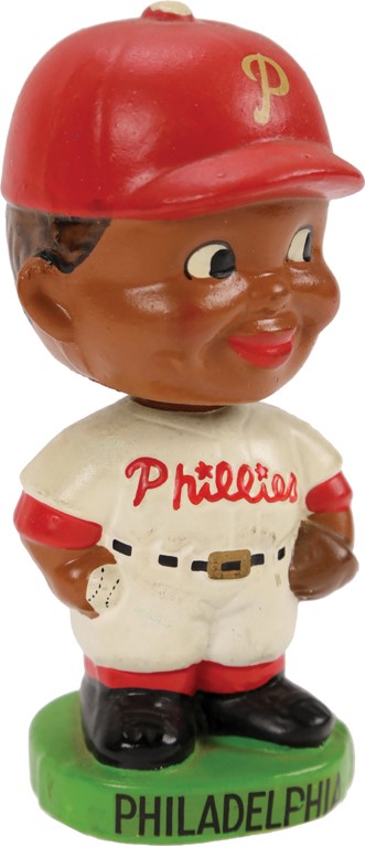 Baseball Memorabilia - Rare Philadelphia Phillies Bobbin‚ Head Doll