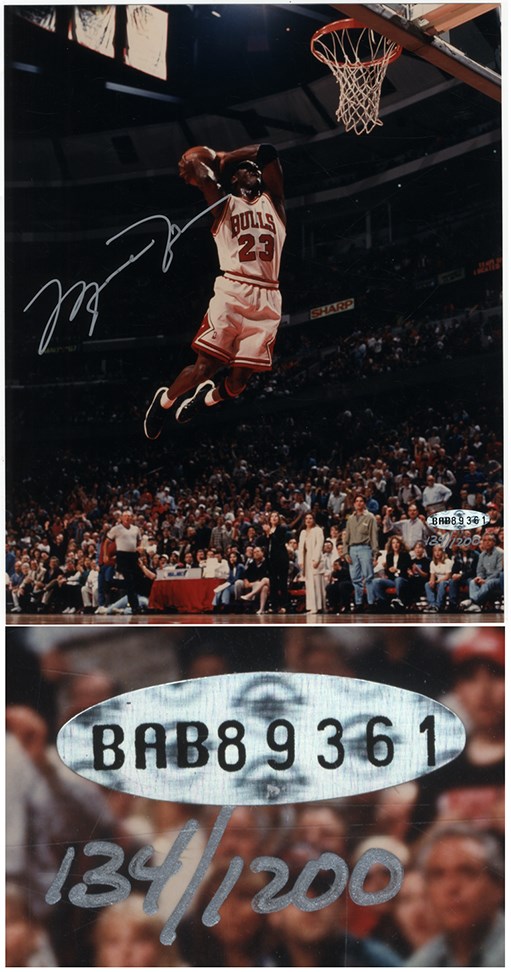 Multi-Sport Hall of Famers and Stars Signed Photograph Archive with UDA Michael Jordan (78)