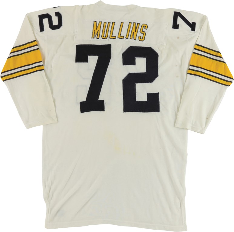 The Pittsburgh Steelers Game Worn Jersey Archive - 1972 Gerry Mullins Pittsburgh Steelers Game Worn Jersey (Photo-Matched)