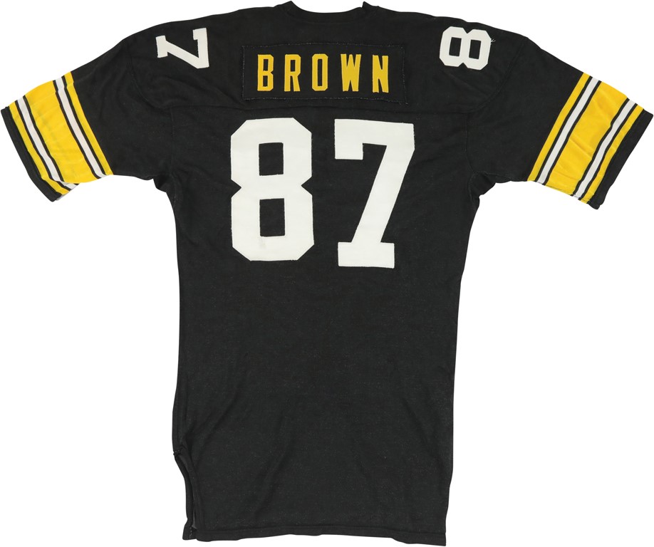 1976 Larry Brown Pittsburgh Steelers Game Worn Jersey