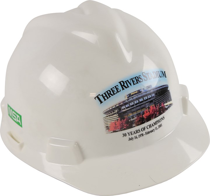 Pittsburgh Steelers Three Rivers Stadium Demolition Hard Hat