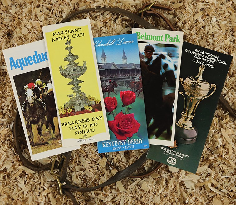 Horse Racing - Complete Run of Secretariat Programs (21)