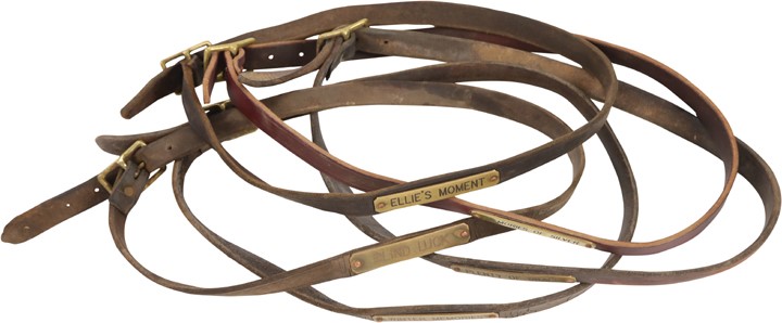 - Collection of Worn Neck Straps (5)