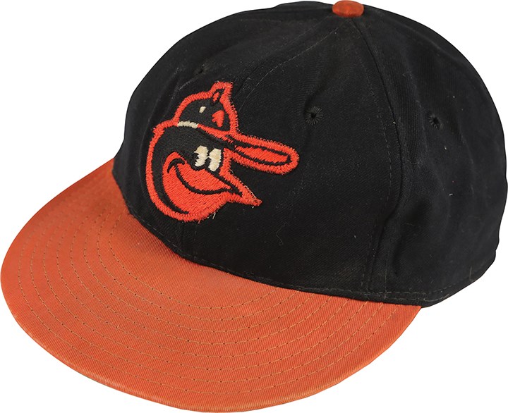 Mid-West Museum Collection - Mid-1960s Brooks Robinson Baltimore Orioles Game Worn Hat (MEARS)