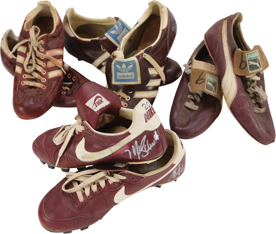 - Philadelphia Phillies Game Worn Cleats Collection with Mike Schmidt (4)